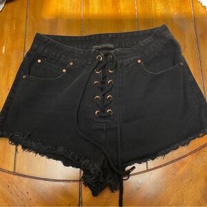 Brooklyn Karma high waisted tie up shorts
